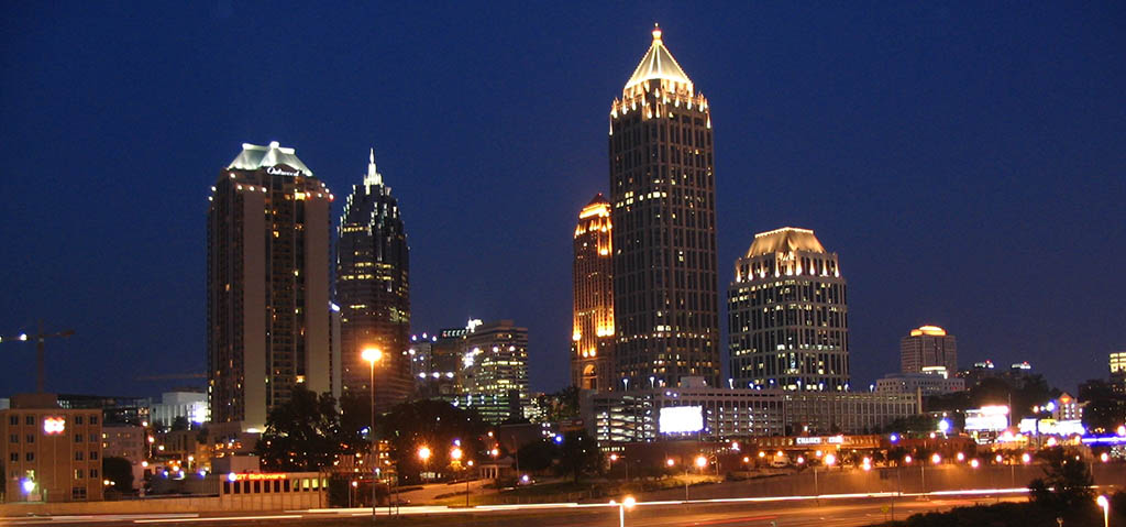 The city of Atlanta