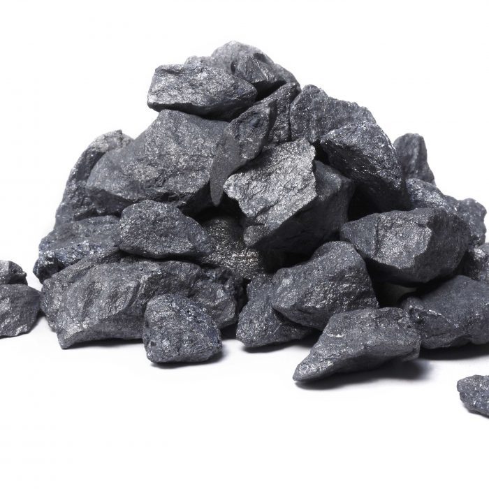 a small pile of metallurgical silicon carbide