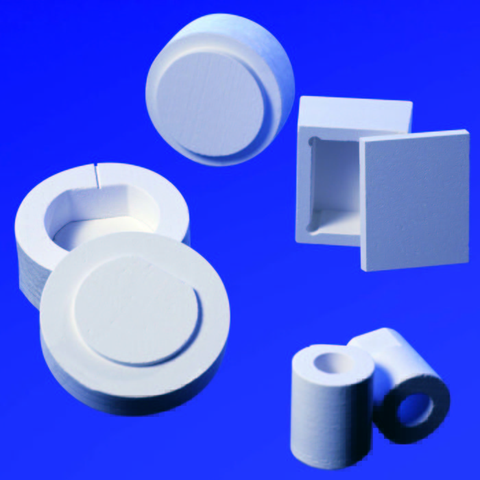 an assortment of rounded vacuum formed parts