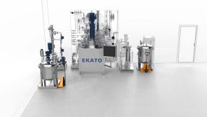 EKATO hydrogenation reactor system used in industrial processing